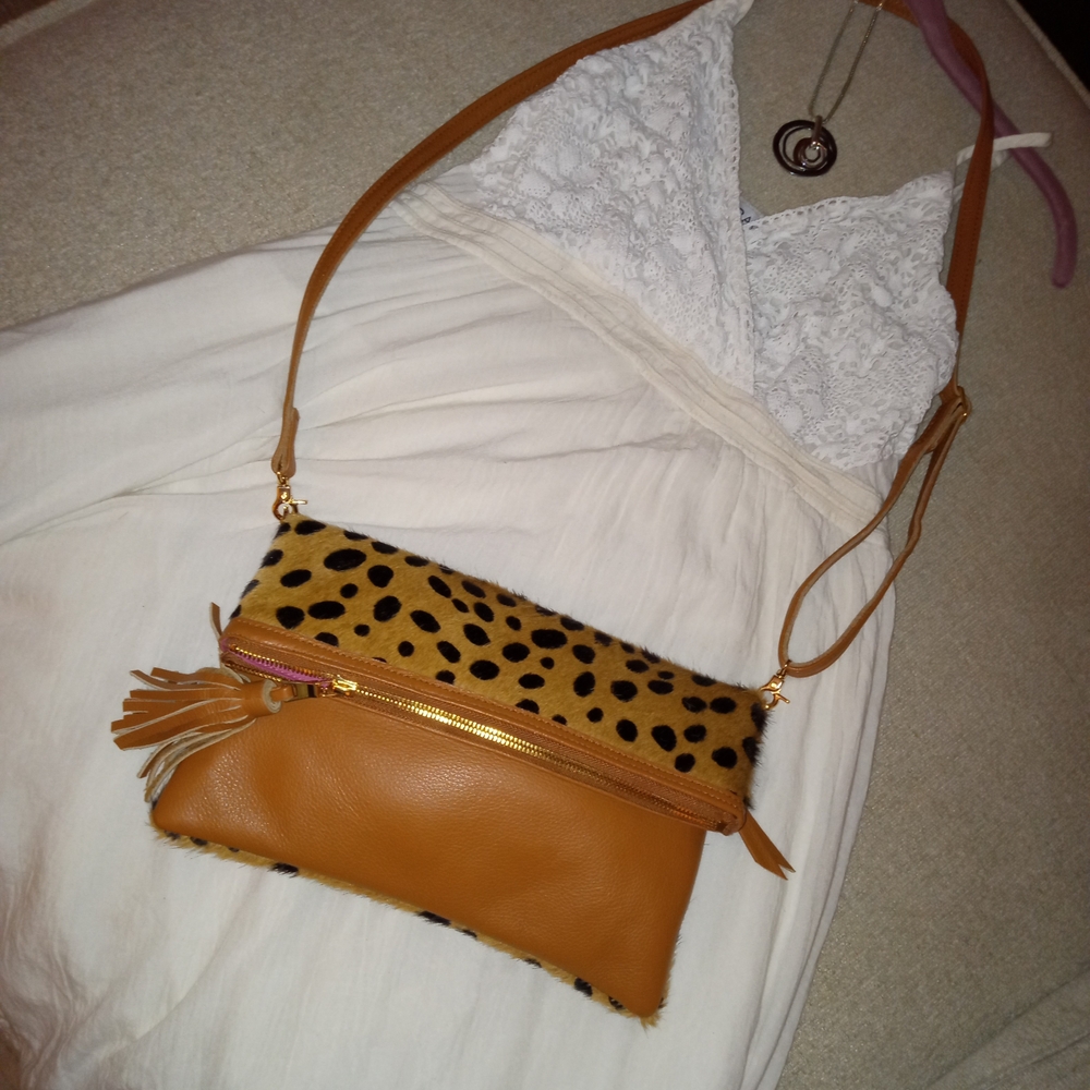 White Midi Dress With Pockets Elegant Design, Size Large